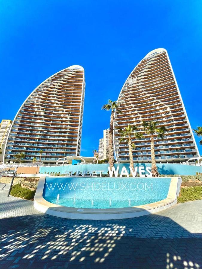 Sunset Waves Apartment By Sunny Holidays Delux Benidorm Exteriör bild